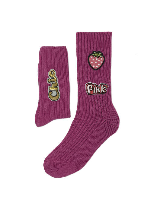 calzino-corto-donna-patch-rosa-in-cashmere