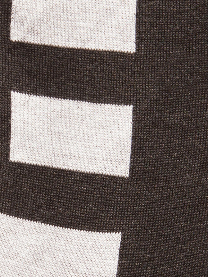 CALZINI LUNGHI A FANTASIA ASTRATTA KIMONO GRIGIO SCURO & BIANCO | Acquista Online Andrea Mariani Firenze